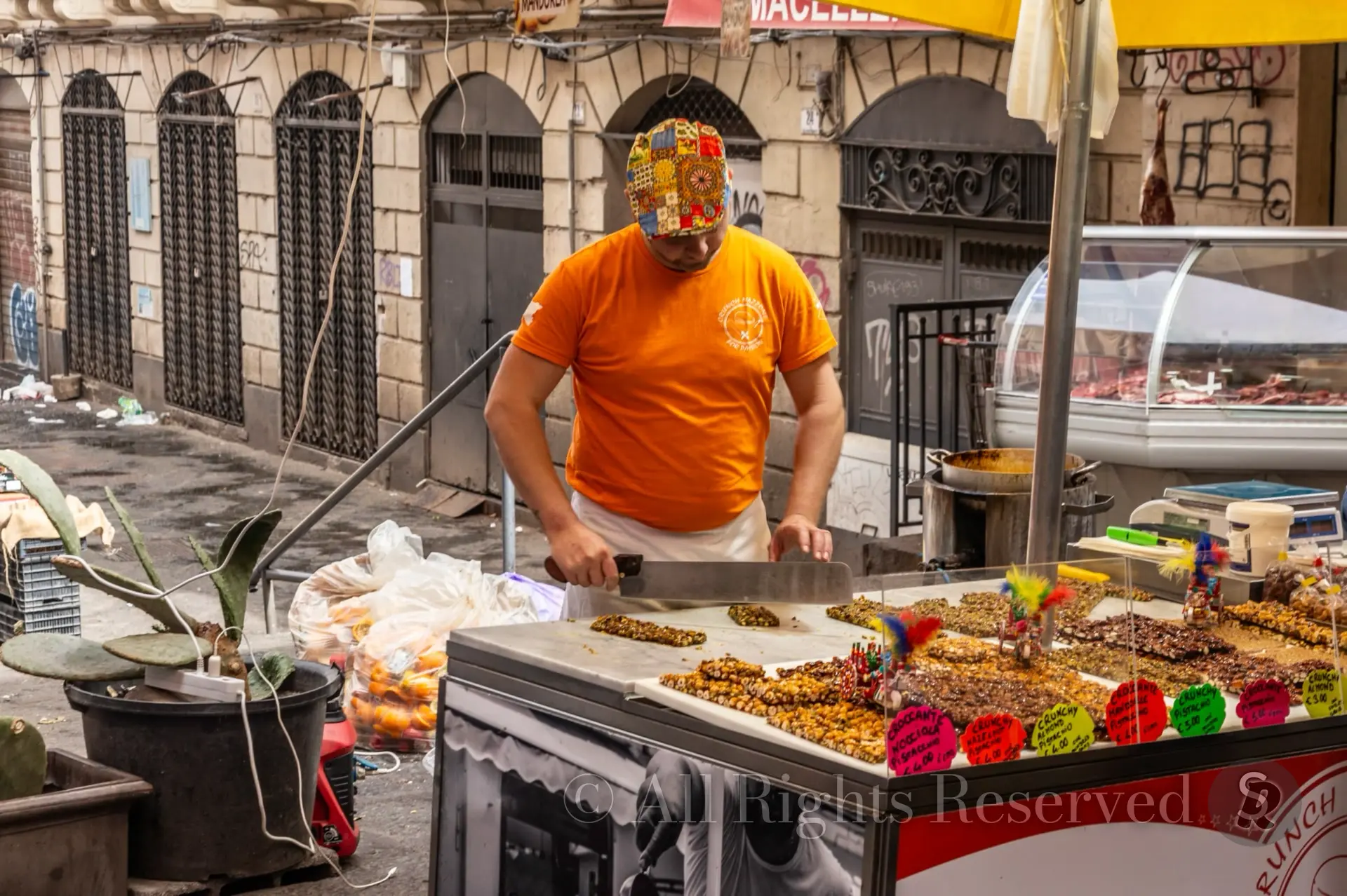 People in Catania, Sicily